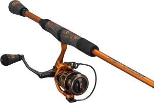 Lew's Mach Crush 30 Spin 7' Med Fast Spin Combo, Orange, one Size (MCR30A70MFS)