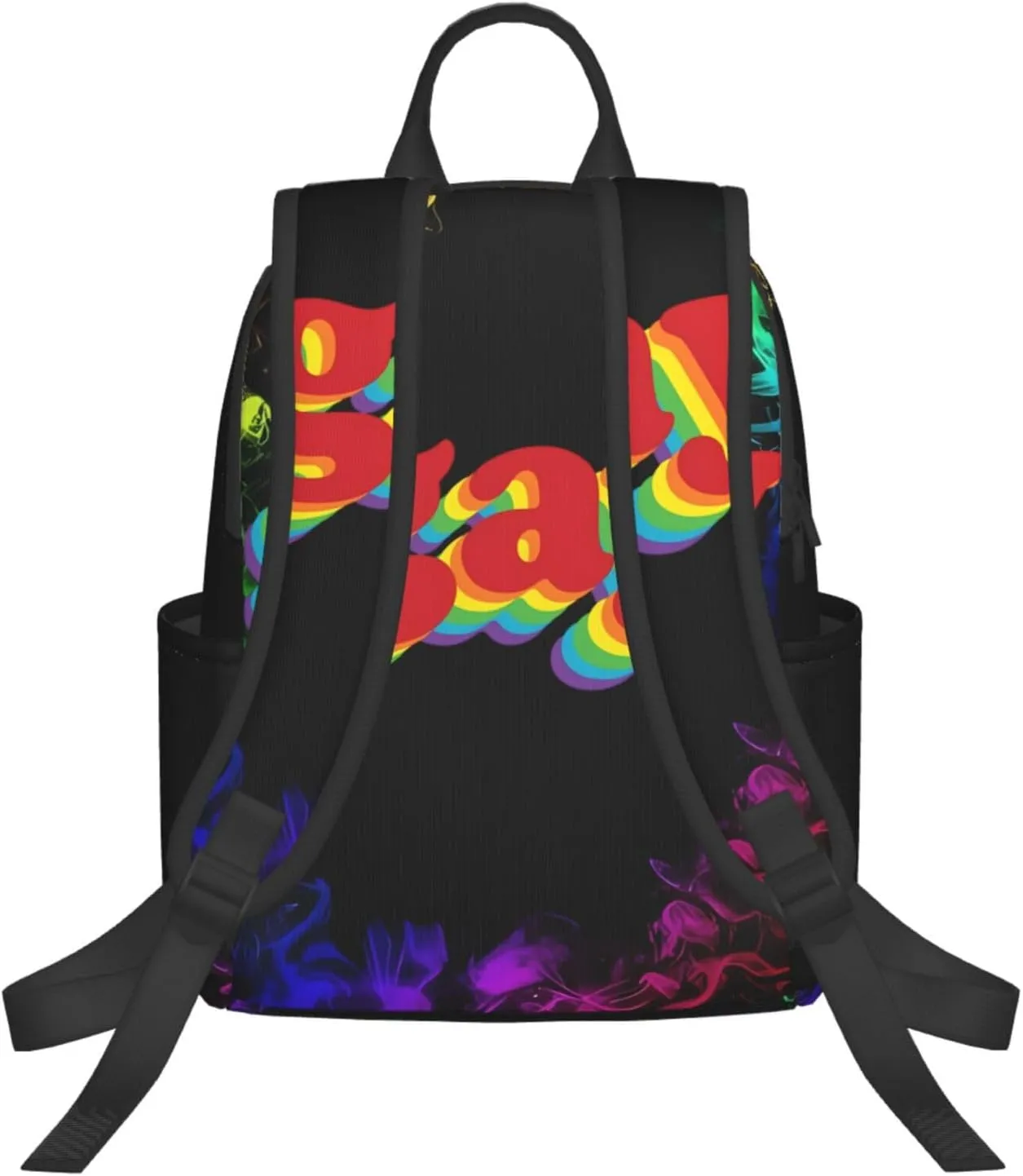 LGBT Rainbow Pride Gay Travel Laptop Backpack Casual Backpacks Double Shoulder Daypack Notebook Rucksack Work Bags Sports Bag for Hiking Camping Beach