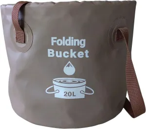 Lightweight Folding Bucket Home Travel Basins Water Container Portable Foldable Water Storage Bag for Outdoor Indoor