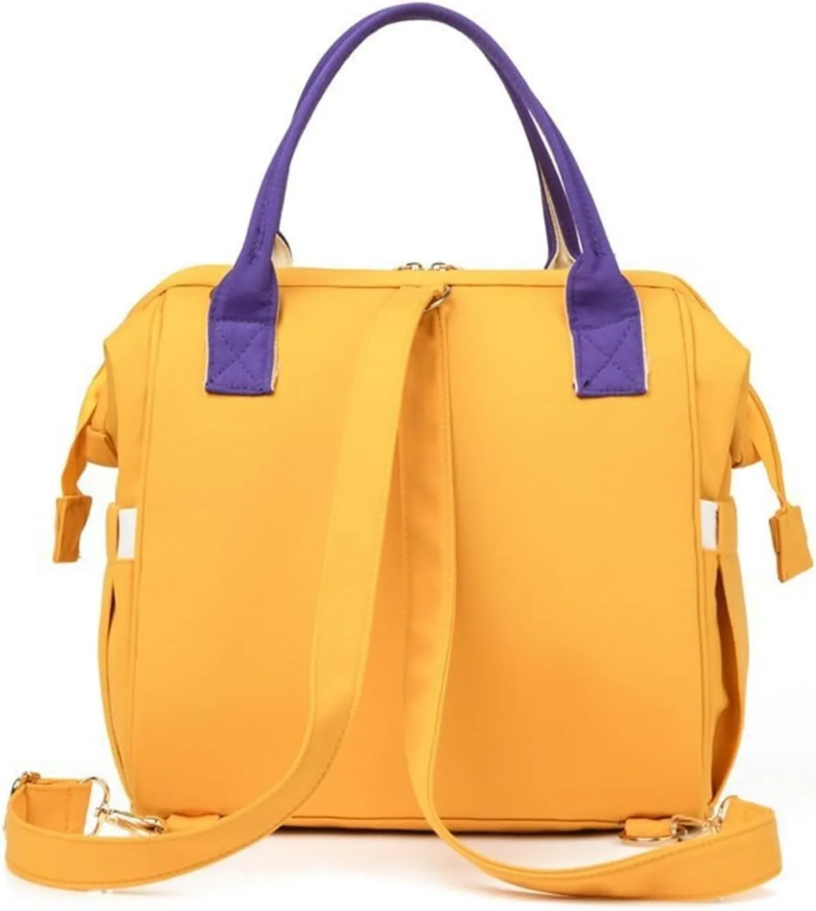 Lightweight Little Mommy Bag, Shoulder Crossbody Baby Mom Bag, Large Capacity(Yellow)
