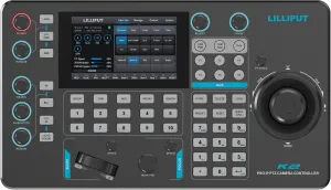 LILLIPUT K2 IP & SERIAL Touchscreen PTZ Camera Controller Supports Visca, Visca Over IP, Pelco P&D & Onvif protocols NDI for option (K2-N with NDI)
