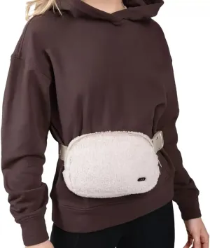 LOLË Convertible Belt Bag, Cross Body Design, Unisex, Black or Tan (Tan)