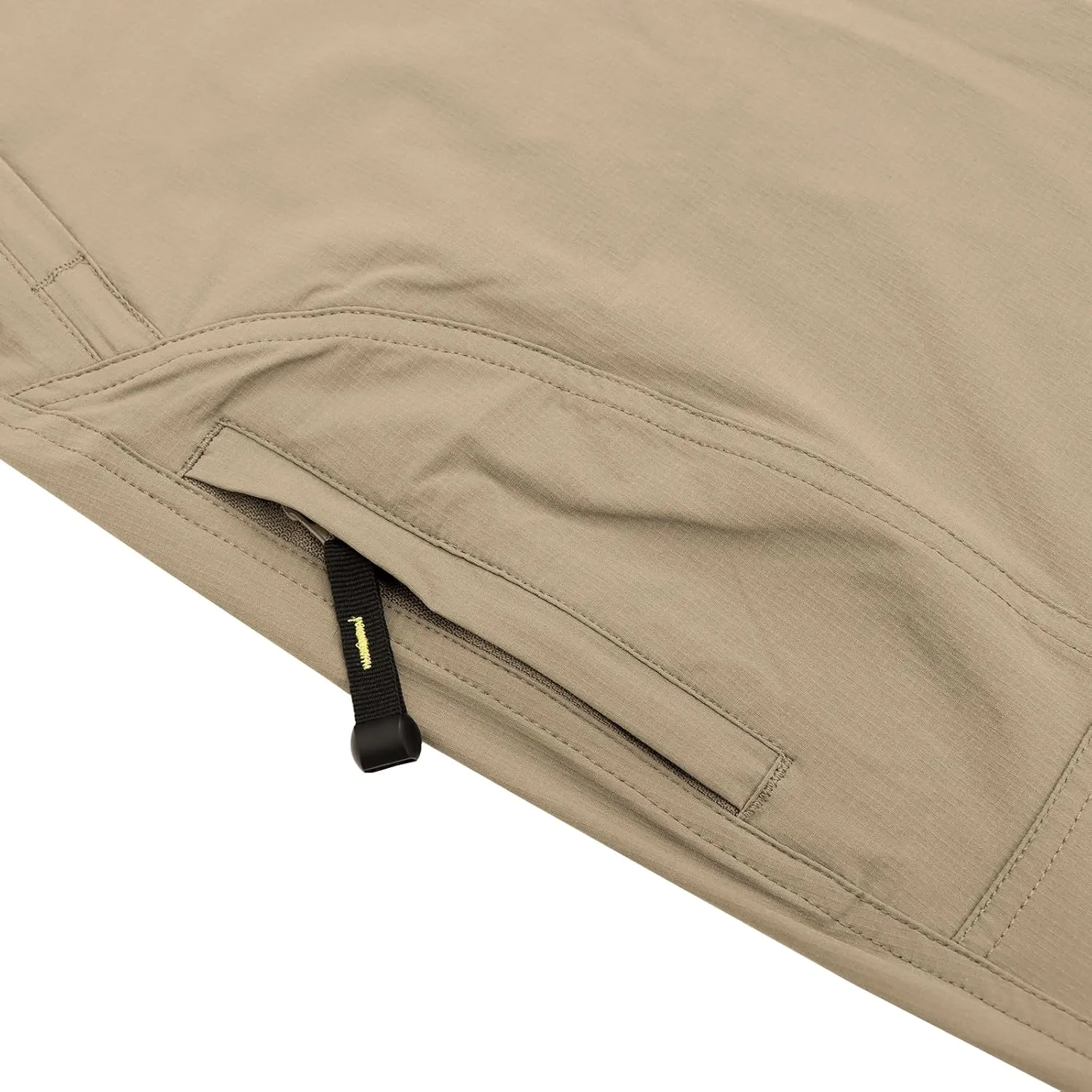 LONGBIDA Men's Hiking Pants Quick Dry Lightweight Waterproof Fishing Camping Cargo Work Pants with Belt