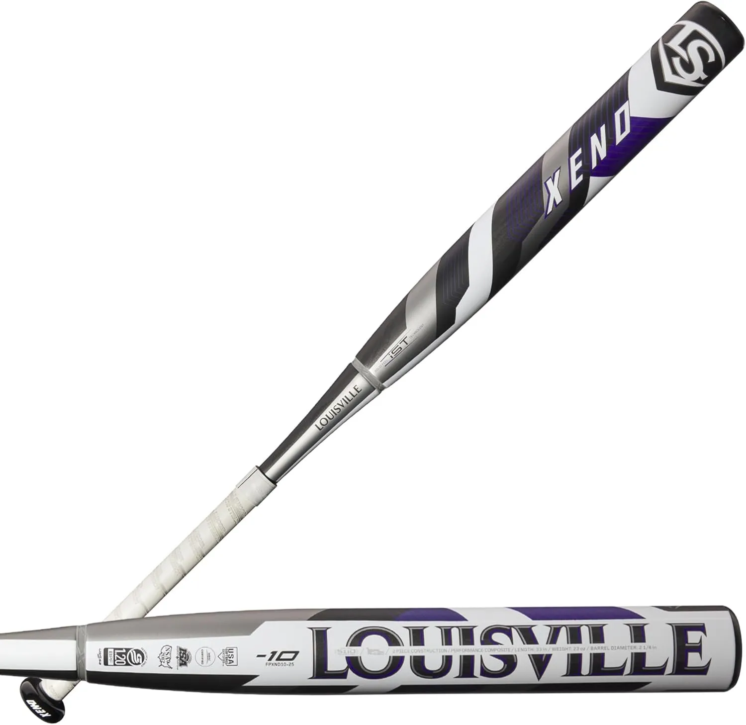 Louisville Slugger 2025 Xeno (-10) Fastpitch Bat - 33"/23 oz
