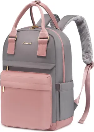 LOVEVOOK Backpack purse for Women, 14 Inch Laptop backpack Cute Waterproof Backpacks Stylish Travel Bags Vintage Daypacks for College Work