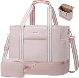 LOVEVOOK Travel Duffle Bags for Women, 45L carry on weekender bags, personal item travel bag with Toiletry, hospital for women labor delivery overnight bag, gym bag for women