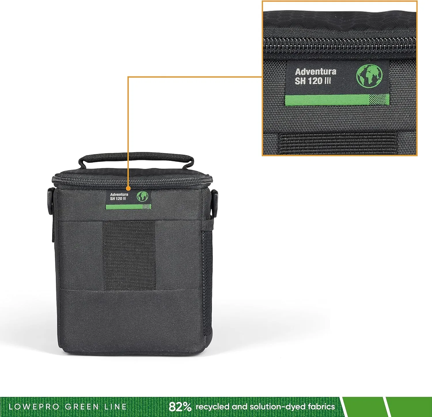 Lowepro Adventura, Camera Schoulder Bag with Adjustable/Removable Shoulder Strap