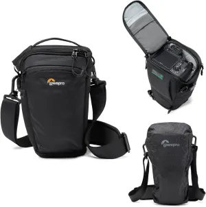 Lowepro ProTactic TLZ 70 Slim AW III Toploader Camera Bag, Camera Case for DSLR, Mirrorless, Vol. 4L Dim: 12.2x4.13x5.5in for Cameras w/Lens attached,Modular Shoulder Bag,for Photographer/Videographer