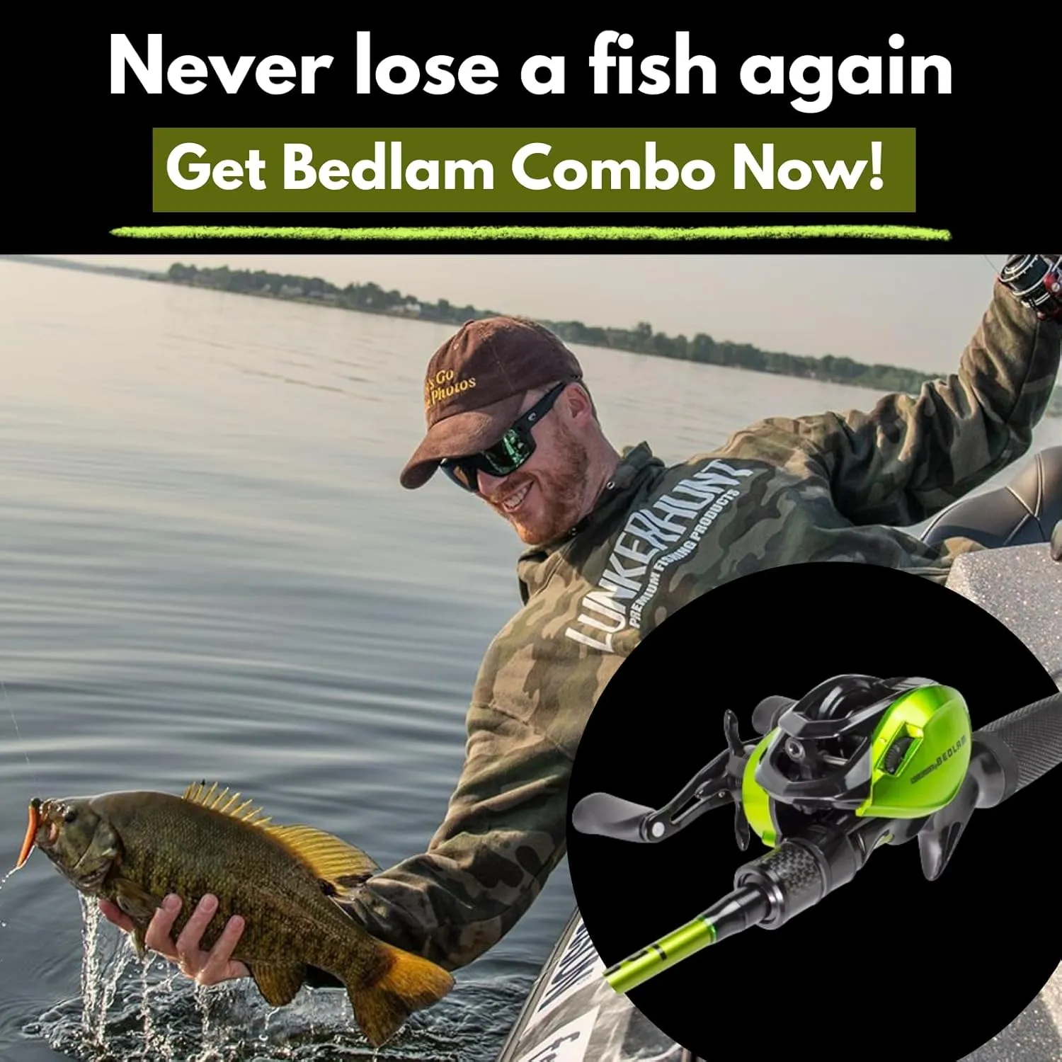 Lunkerhunt ‎Bedlam Fishing Rod