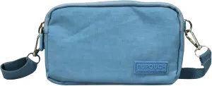 Malibu Crossbody Mini Bag Washed Nylon Clutch Adjustable Strap