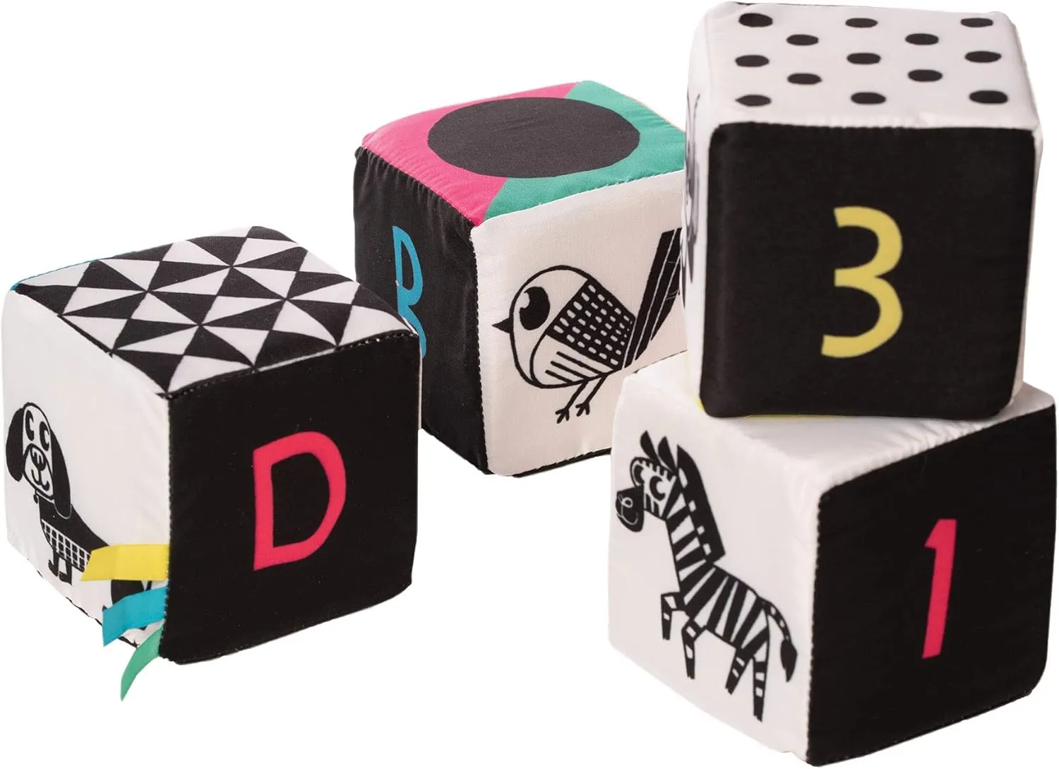 Manhattan Toy Wimmer-Ferguson Mind Cubes Soft Baby Activity Toy