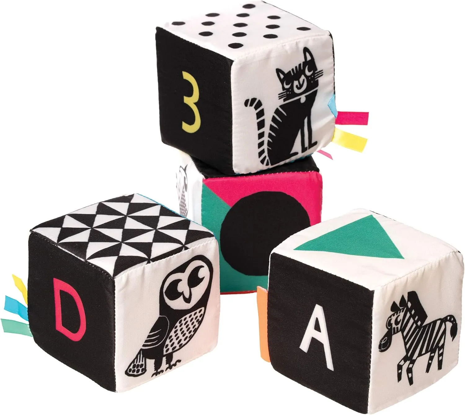 Manhattan Toy Wimmer-Ferguson Mind Cubes Soft Baby Activity Toy