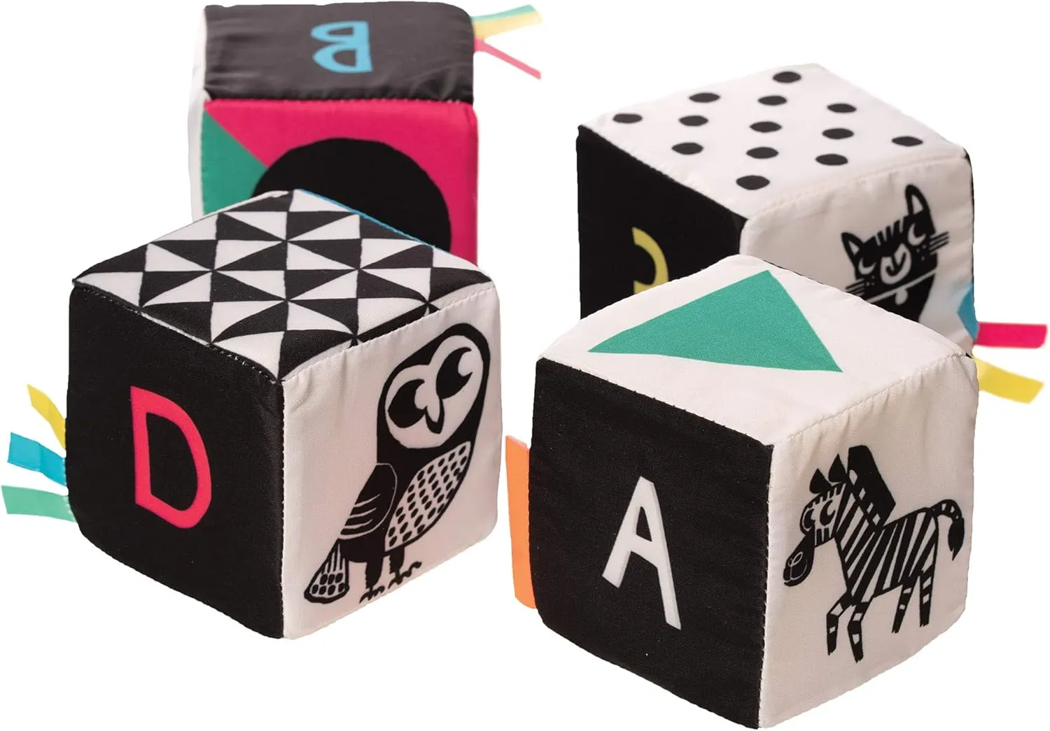 Manhattan Toy Wimmer-Ferguson Mind Cubes Soft Baby Activity Toy