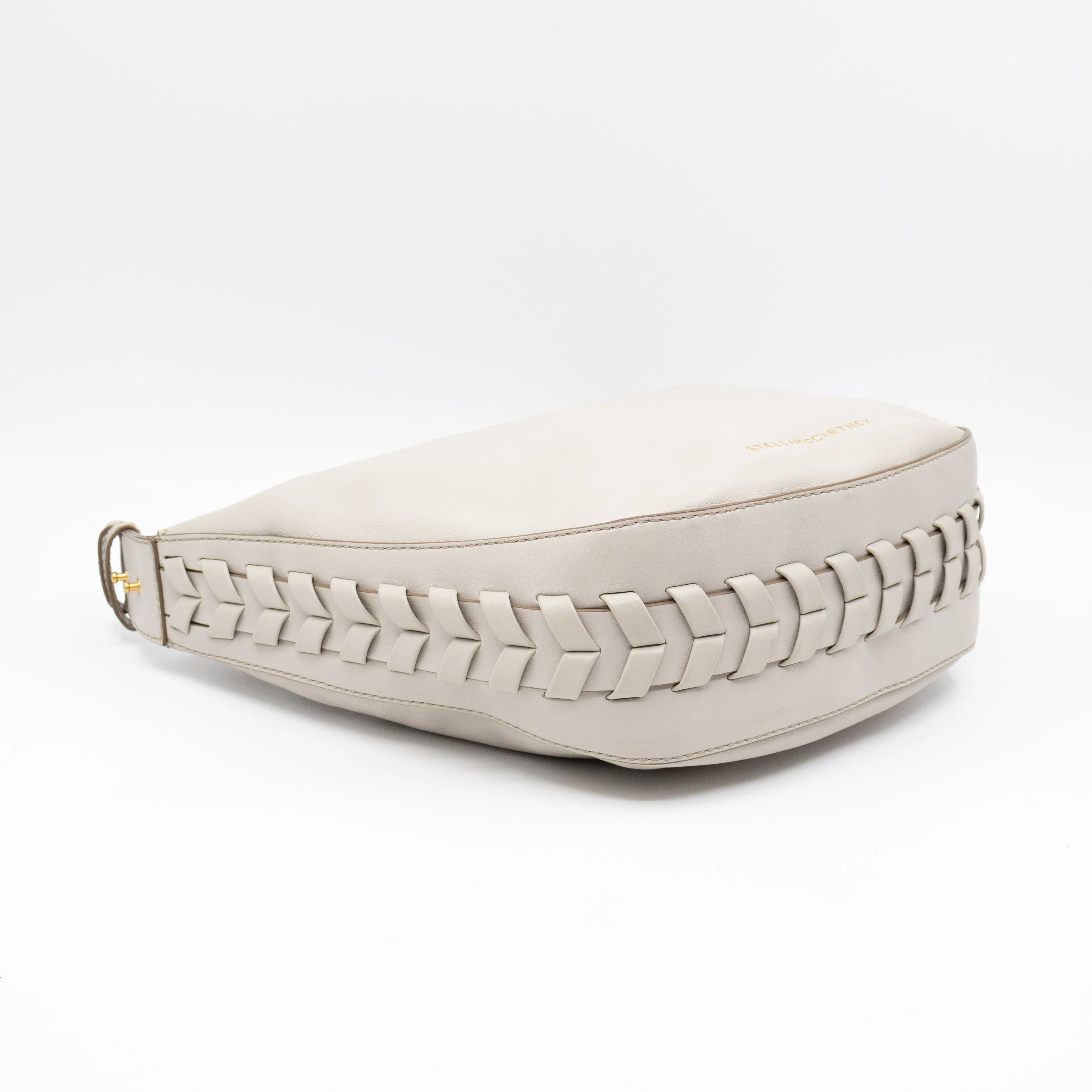 Medium Zip Hobo Shoulder Bag Clay