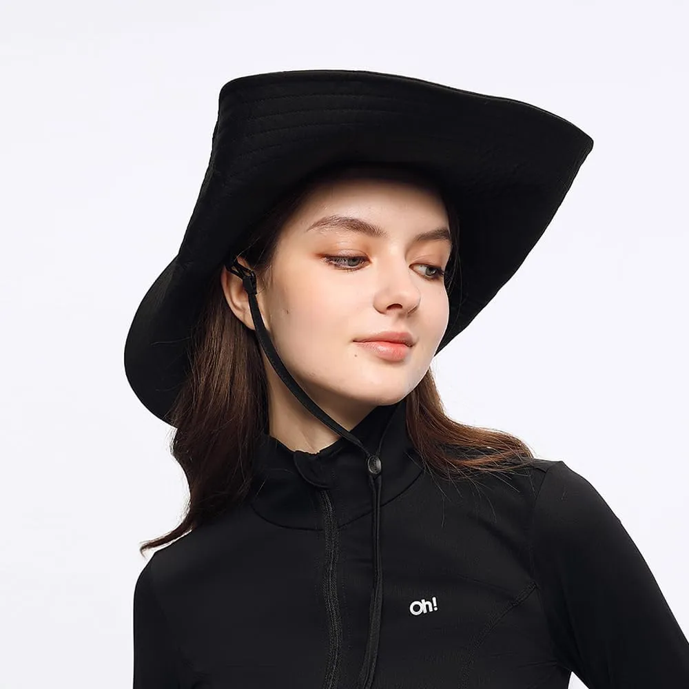 Men Women Foldable Fishing Hat UPF 50  Sun Hats Bucket Boonie Hat for Hiking Garden Safari Beach SNH3M274D