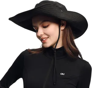 Men Women Foldable Fishing Hat UPF 50  Sun Hats Bucket Boonie Hat for Hiking Garden Safari Beach SNH3M274D