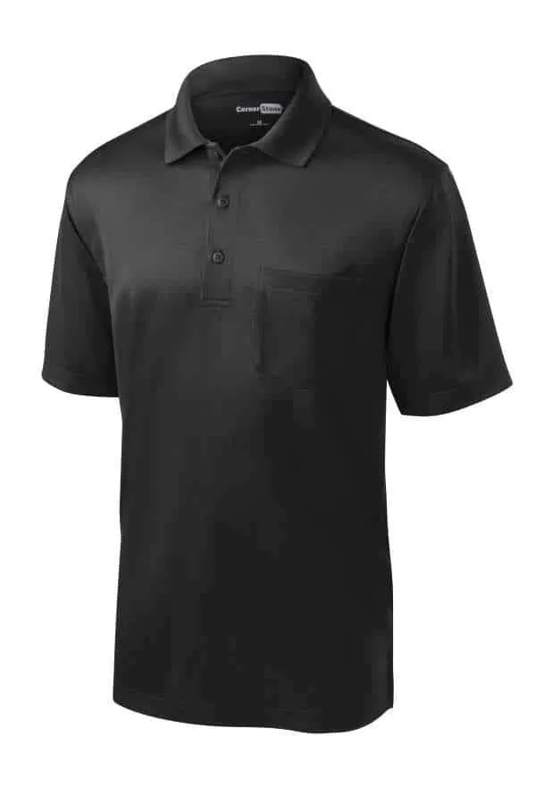Men's Cornerstone Snag-Proof Pocket Polo
