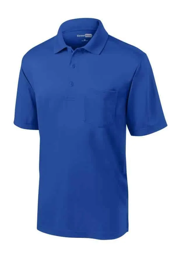 Men's Cornerstone Snag-Proof Pocket Polo