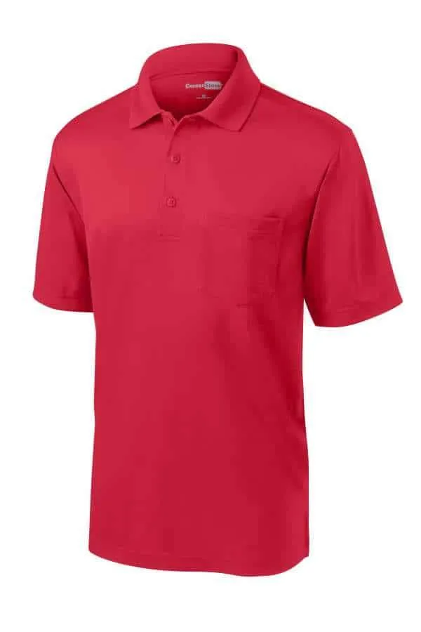 Men's Cornerstone Snag-Proof Pocket Polo