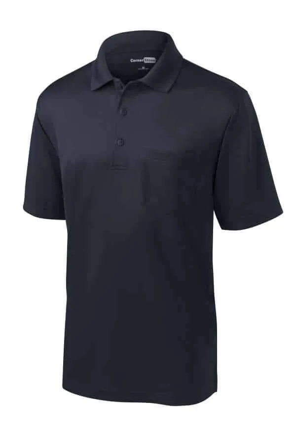 Men's Cornerstone Snag-Proof Pocket Polo