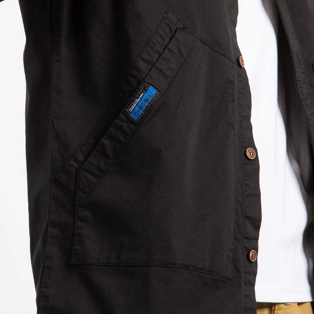 Men's Long Sleeves Work Shirts Relaxed Fit Button Down Multi Pockets Cotton Shirts