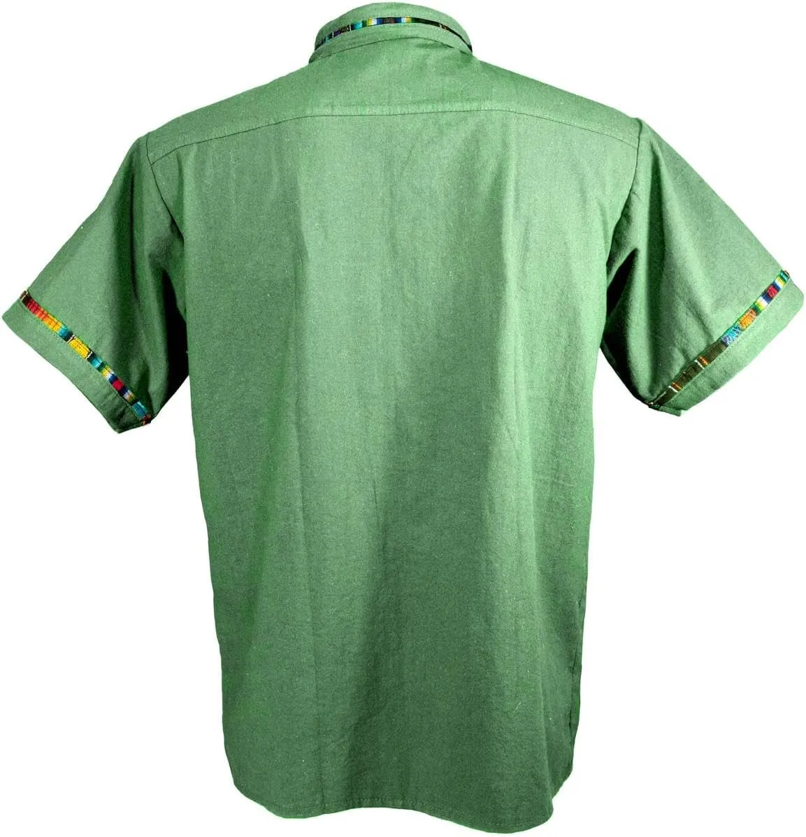 Men's Short Sleeve Mexican Guayabera Shirts Made in Mexico, Multiple Colors