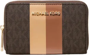Michael Kors Women's Jet Set Small Zip Around Card Case
