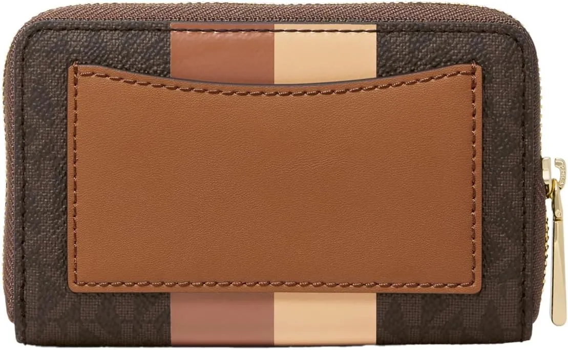 Michael Kors Women's Jet Set Small Zip Around Card Case