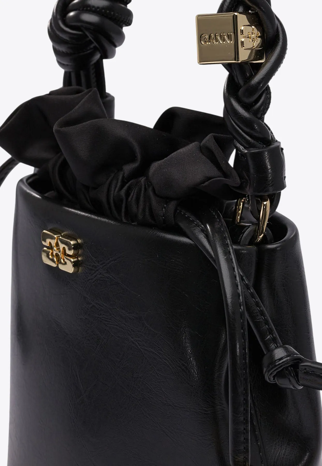 Mini Bou Crinkle Bucket Bag