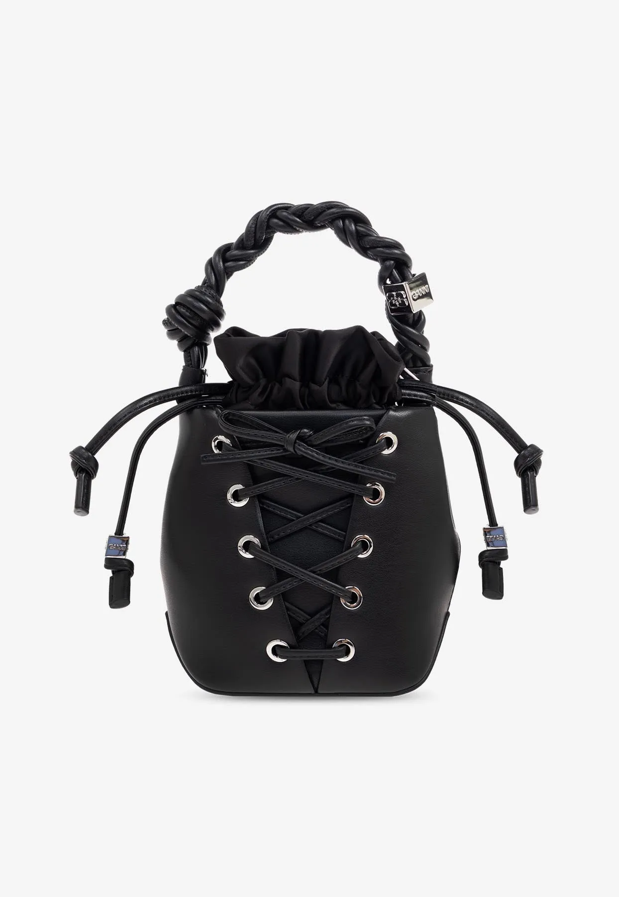Mini Bou Lace-Up Bucket Bag
