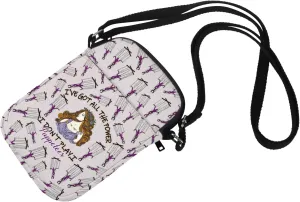 MNIGIU Greek Musical Inspired Greek God Quote Crossbody Bag Greek Mythology Gift Ancient Greece God Gift