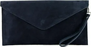 Modamoda de - Italian Leather Clutch & Evening Shoulder Bag - Wild Leather T106