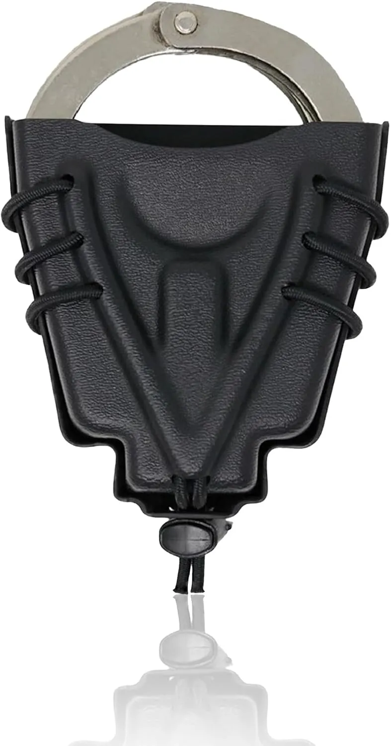 Molle Handcuff Pouch, Cuff Case for Duty Belt, Fit Handcuff Holder for Duty Belt and Handcuffs Law Enforcement Holster