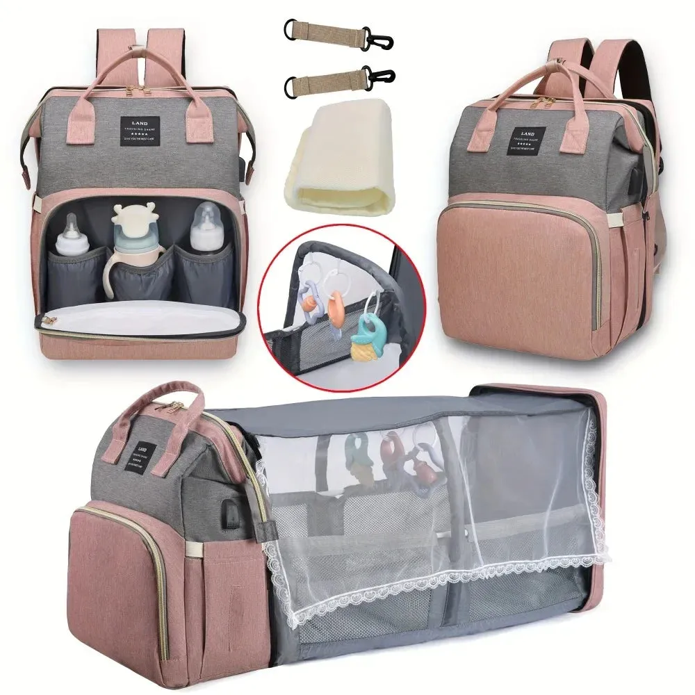 Mommy Bag & Travel Crib