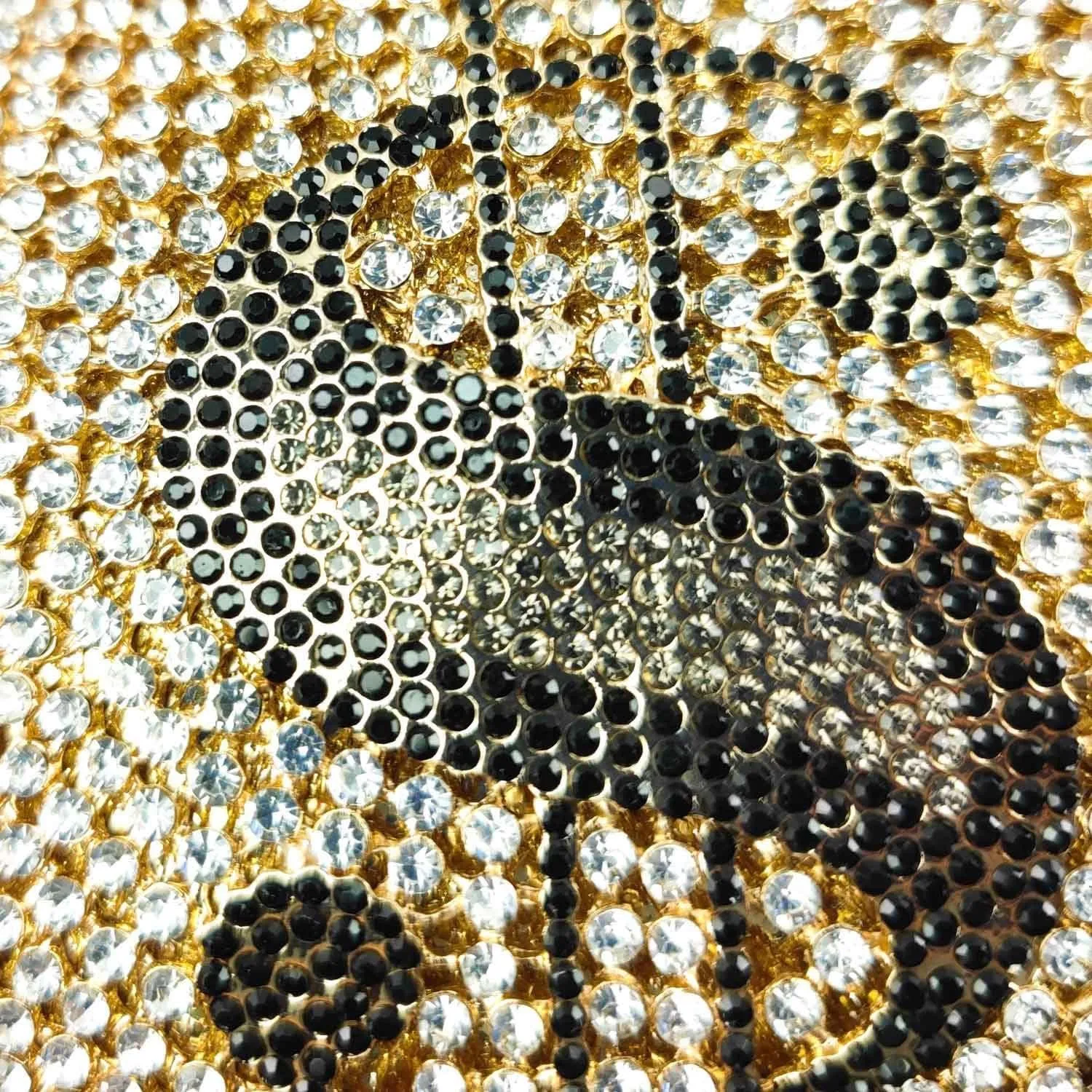 Money Crystal Clutch Bag Women Dollars Evening Handbags Bridal Party Rhinestone Clutch Purse Cocktail Bag,Mini