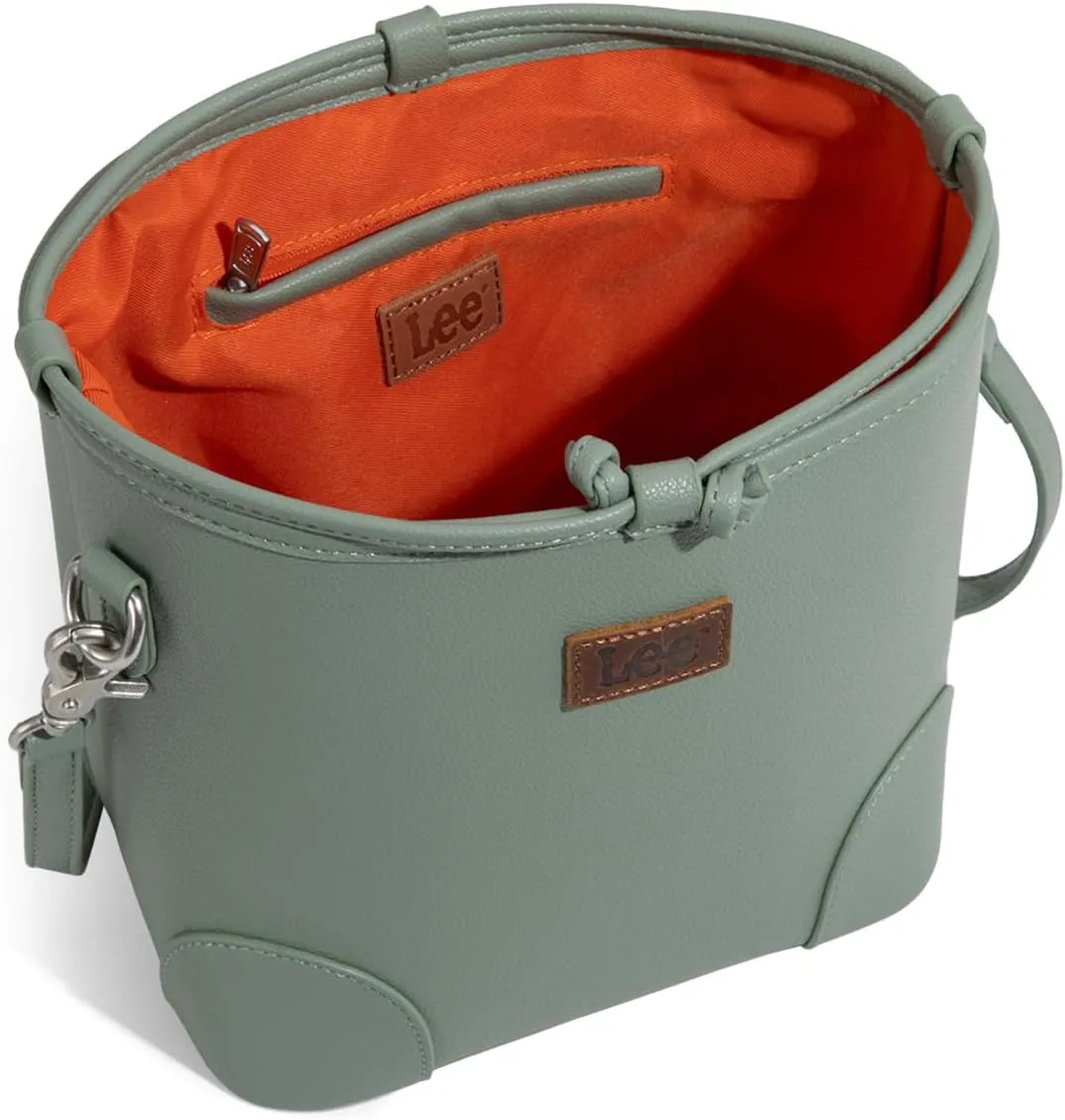 Montana West Lee Small Crossbody Bags for Women Drawstring Bucket Purse with Adjustable Strap