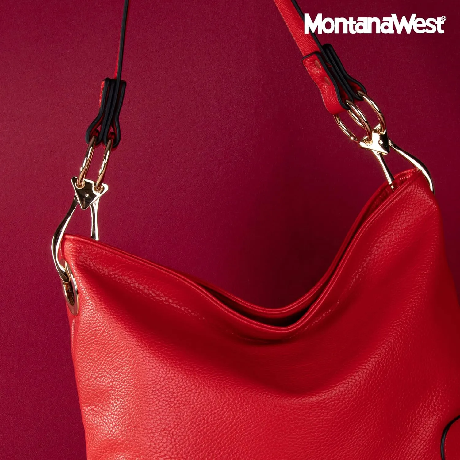Montana West Medium Hobo Bags for Women Top Handle Satchel Shoulder Purse Bucket Handbag