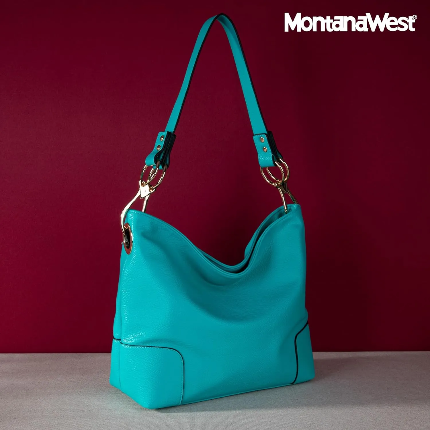 Montana West Medium Hobo Bags for Women Top Handle Satchel Shoulder Purse Bucket Handbag