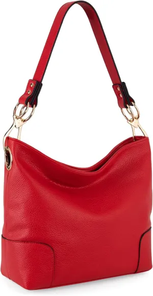 Montana West Medium Hobo Bags for Women Top Handle Satchel Shoulder Purse Bucket Handbag