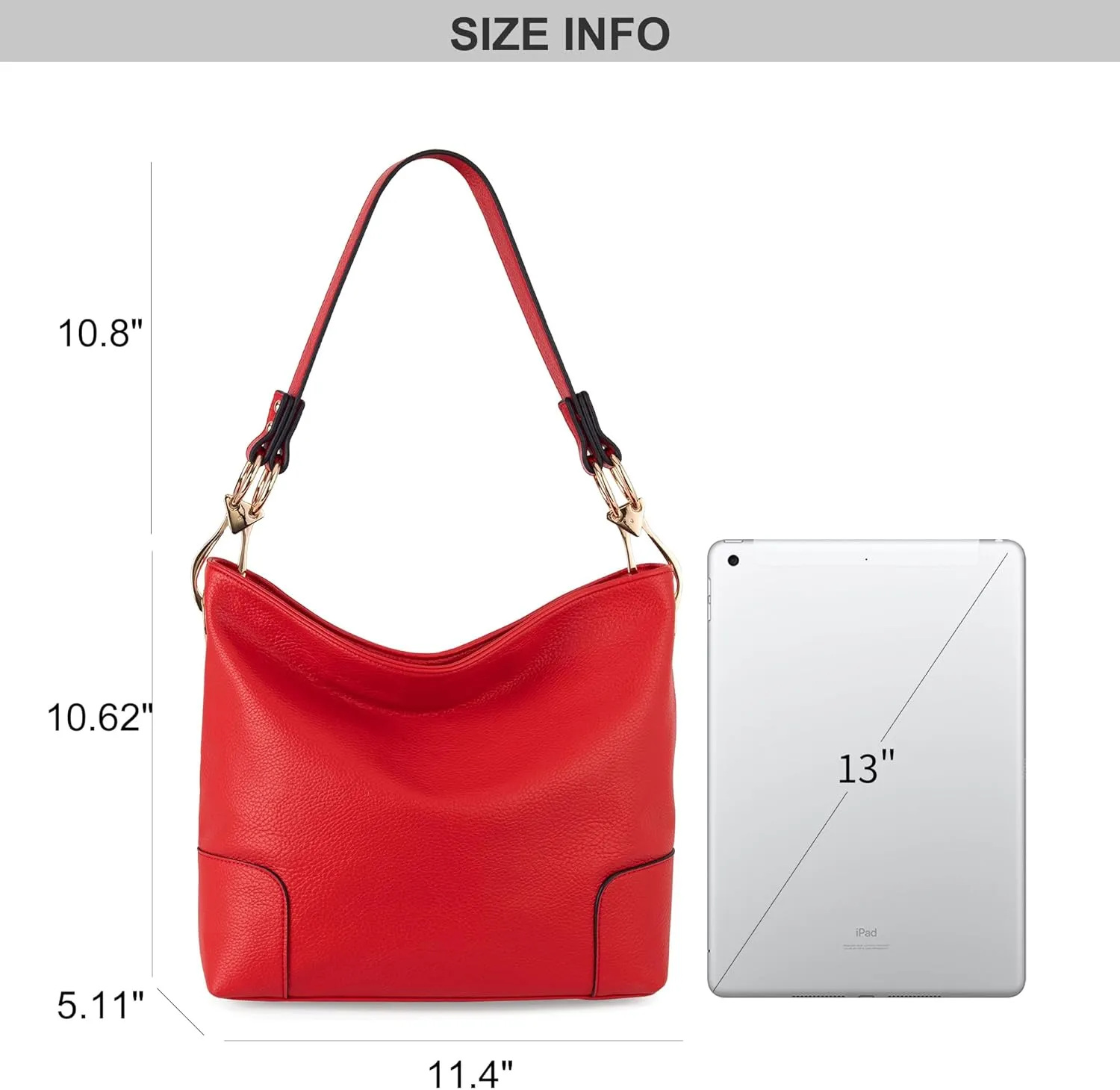 Montana West Medium Hobo Bags for Women Top Handle Satchel Shoulder Purse Bucket Handbag