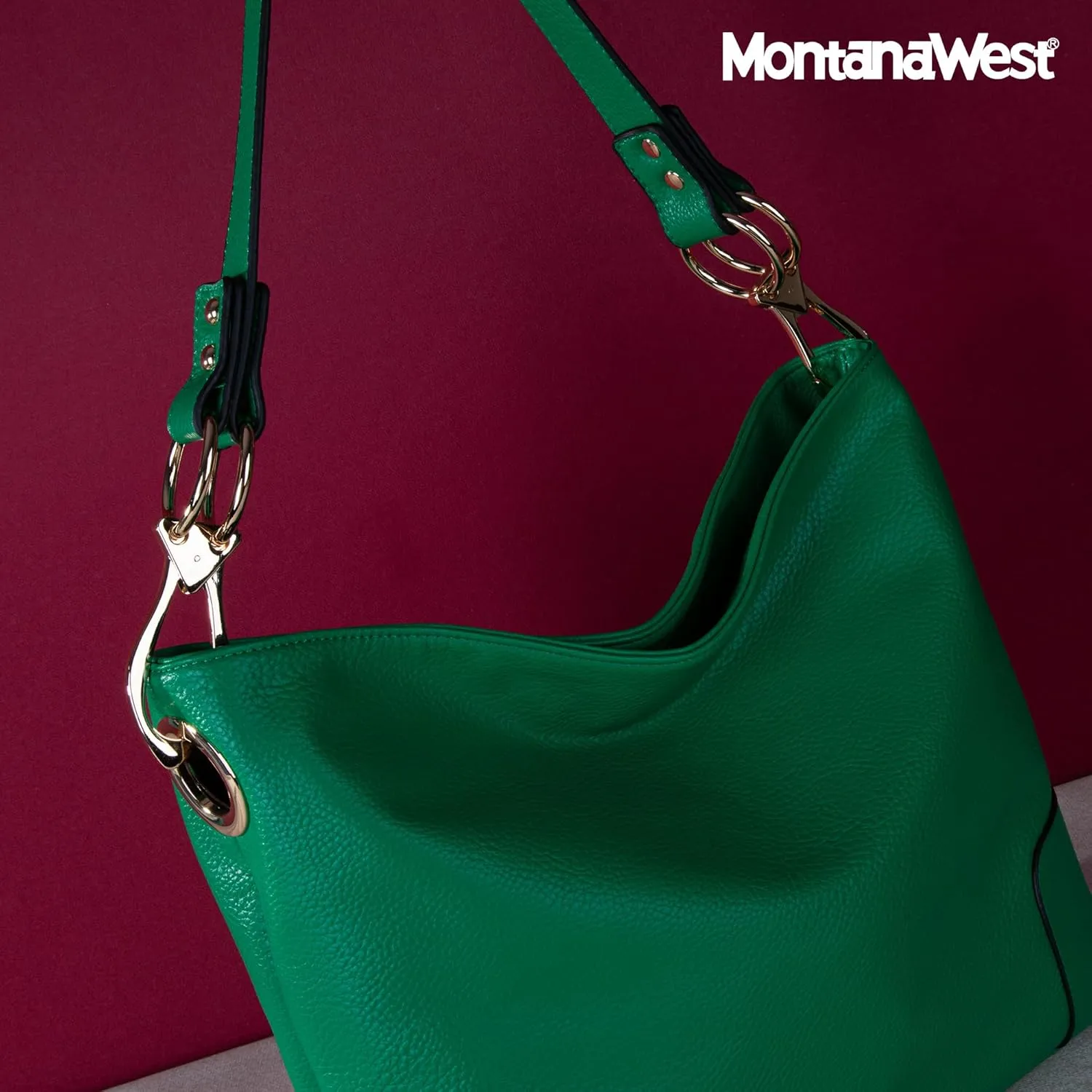 Montana West Medium Hobo Bags for Women Top Handle Satchel Shoulder Purse Bucket Handbag