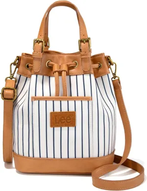 Montana West x Lee 3-in-1 Convertible Purses for Women – Drawstring Bucket Bag, Crossbody Bag & Backpack Purse