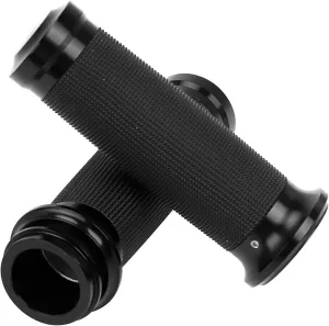 Motorcycle Black 1" Electronic Throttle Hand Grips Handlebar for Harley Touring Electra Road Street Tri Glide Road King Ultra Limited 2008-2013