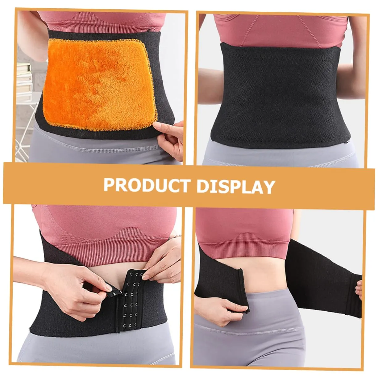 Multi Function Waist Sleeve Warm Accessory Portable Lumbar Support Belt for Winter Sports Cozy Thermal Waist Protection Breathable Design for All Activities