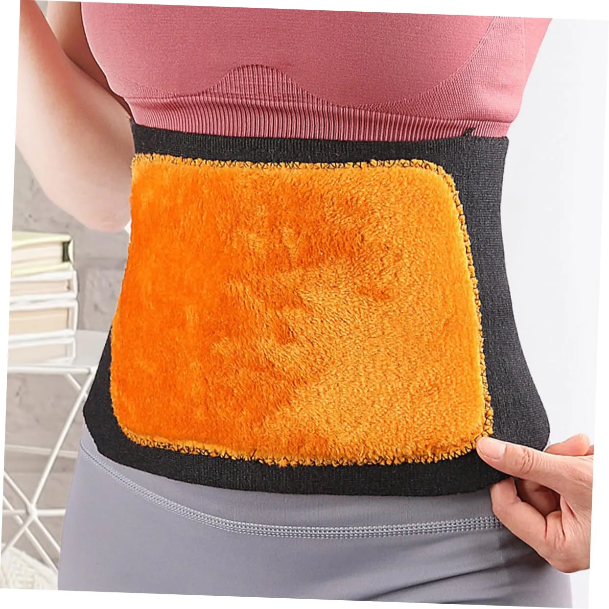 Multi Function Waist Sleeve Warm Accessory Portable Lumbar Support Belt for Winter Sports Cozy Thermal Waist Protection Breathable Design for All Activities