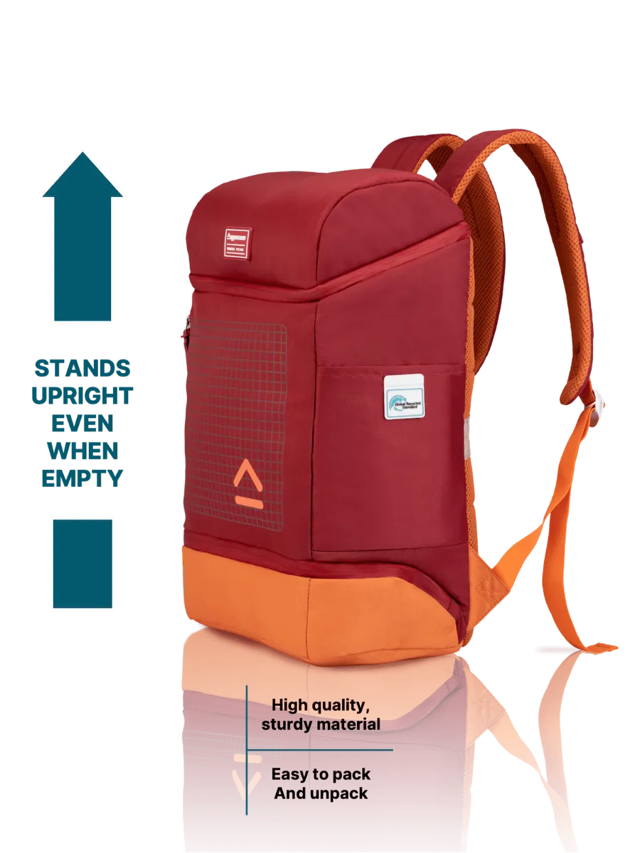 Multi Utility  Maroon Backpack