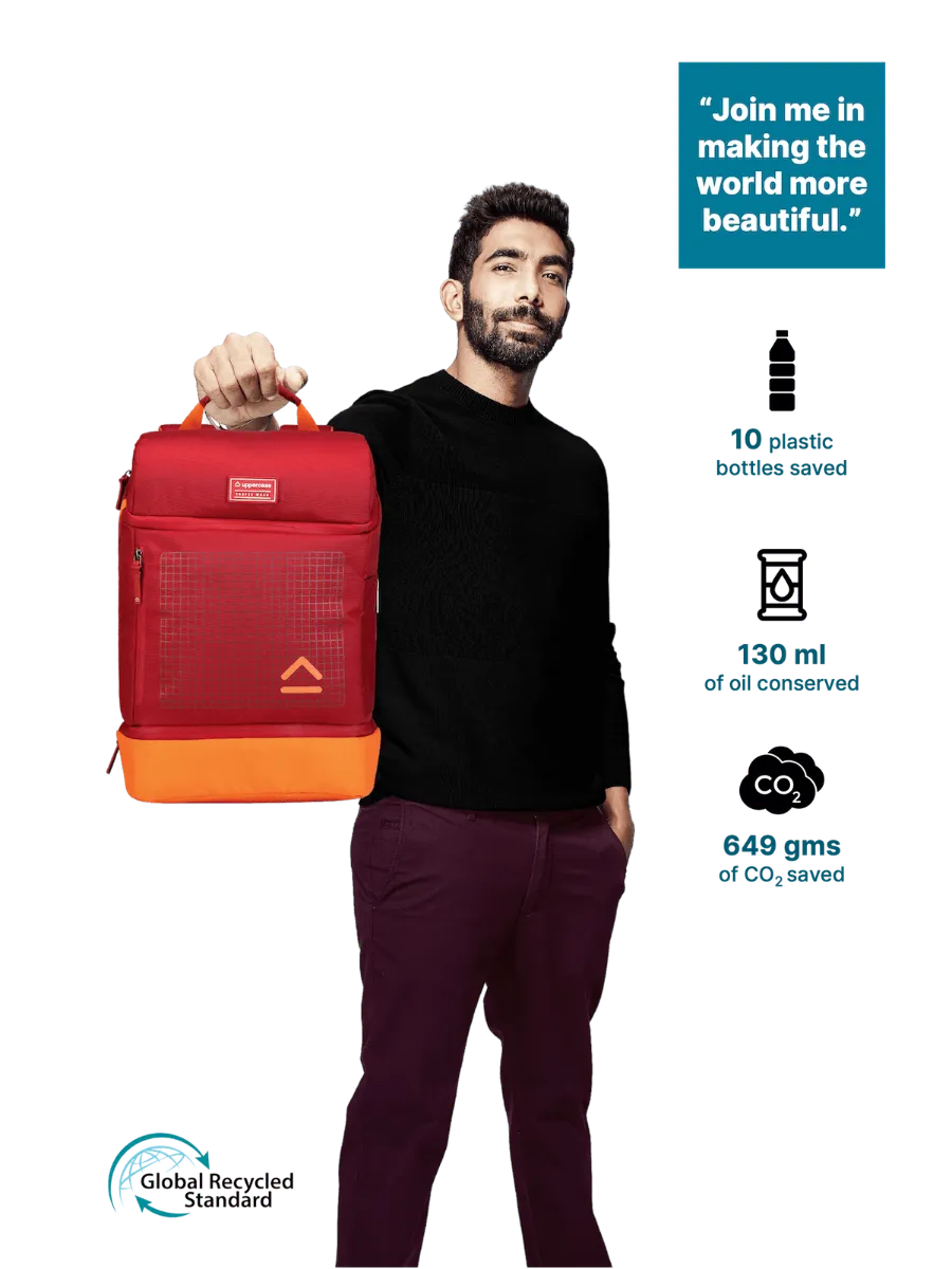 Multi Utility  Maroon Backpack