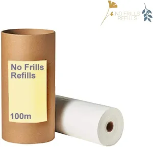Nappy Bin Liners - Compatible with Twist & Click Nappy Bin Systems - for Tommee Tippee, Closer to Nature, Diaper Genie - Disposable Diaper Trash Bags 100m roll