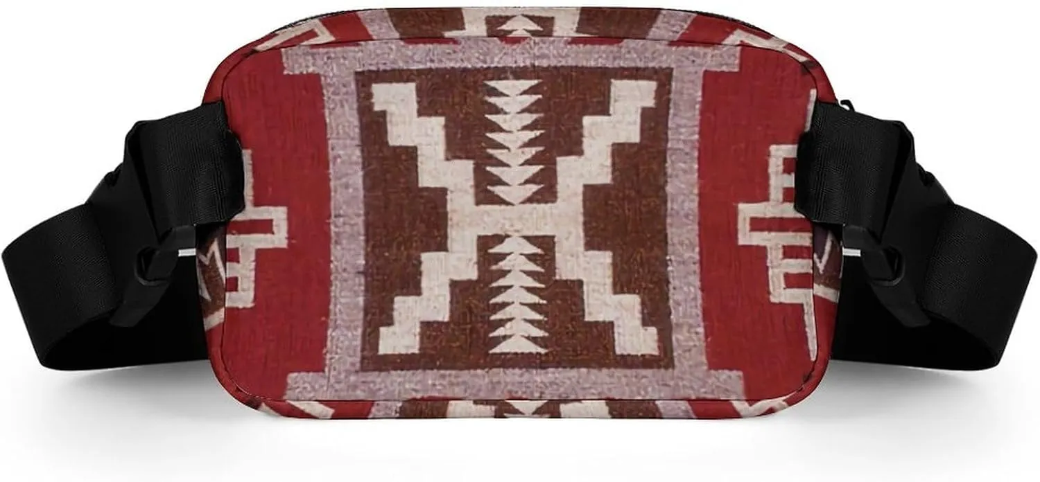 Native American Storm Large Capacity Portable All Print Waist Bag