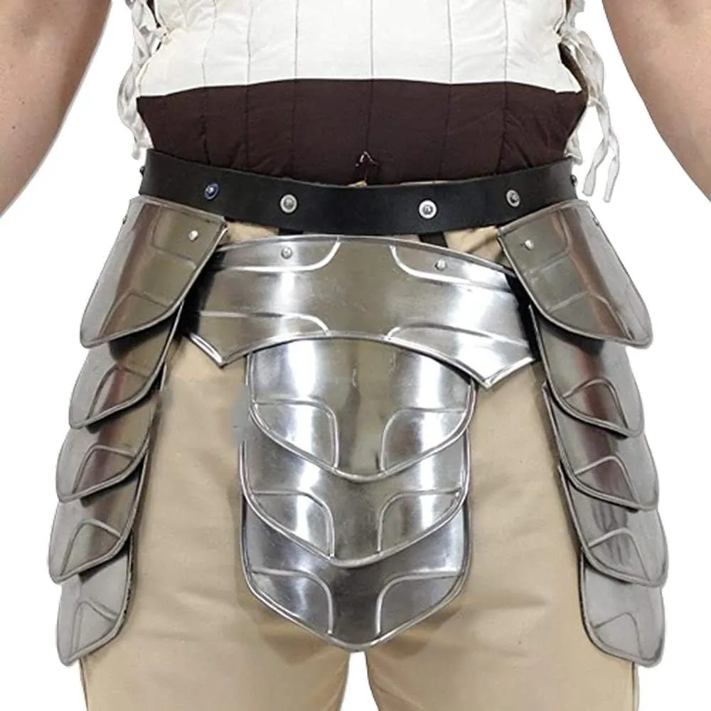 NauticalMart Hung Middle Age Knights Tasset Battle Armor Plated Steel Waist Fauld Belt